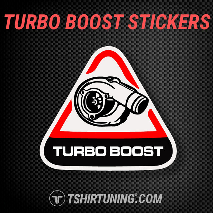 Stickers Turbo Boost – Tshirtuning