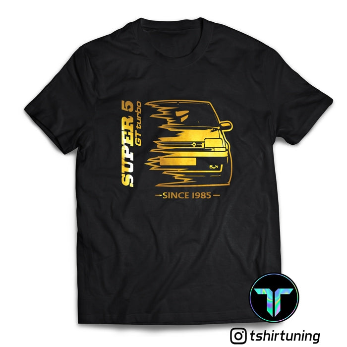 T-shirt Supercinque GT Turbo Gold