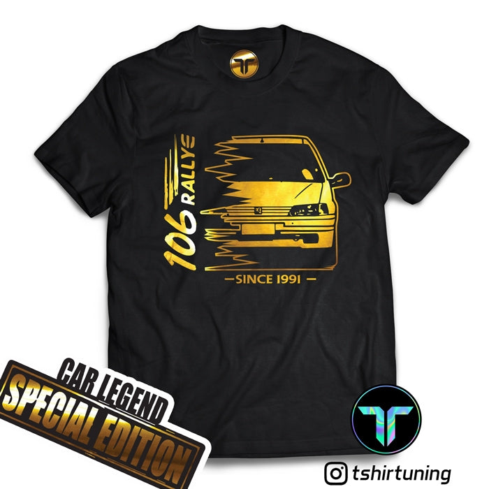 T-shirt 106 Rallye 1ª Serie Gold