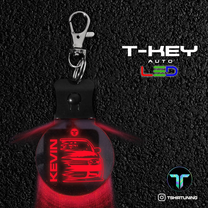 Portachiavi T-Key LED Personalizzato